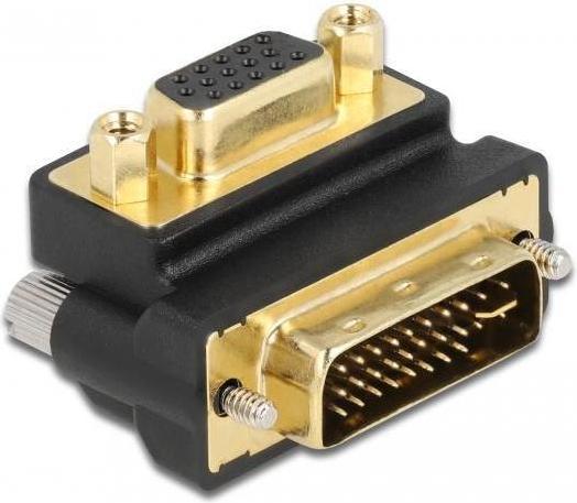 Actual product image Delock Adapter DVI-I male to VGA female 270ø (DVI, 13 cm)