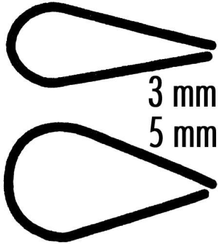 Actual product image Neutral Clamping back yellow (A4, 10 x)
