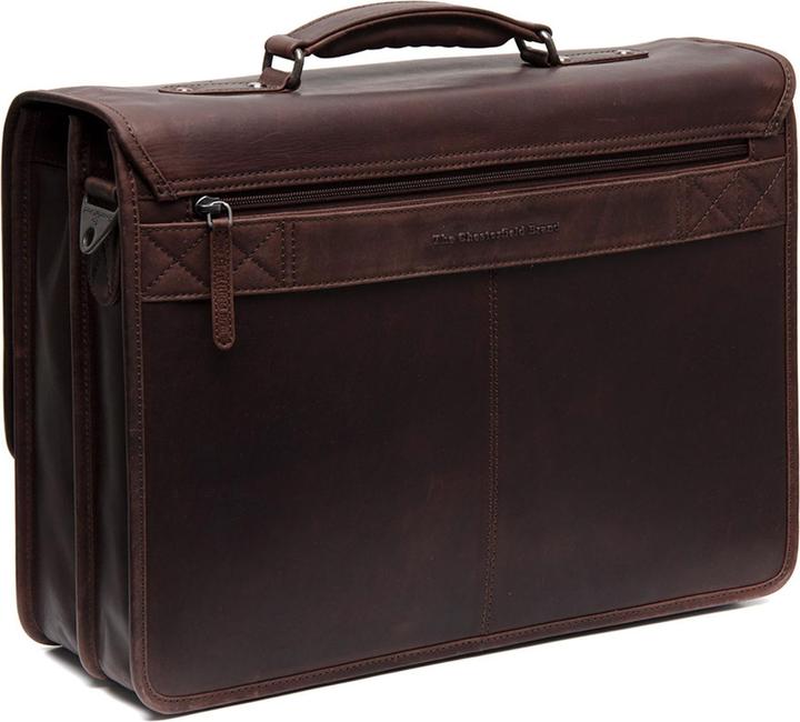 Produktbild The Chesterfield Brand Glenwood Aktentaschen Messenger Leder 42 cm Laptopfach (17.72")