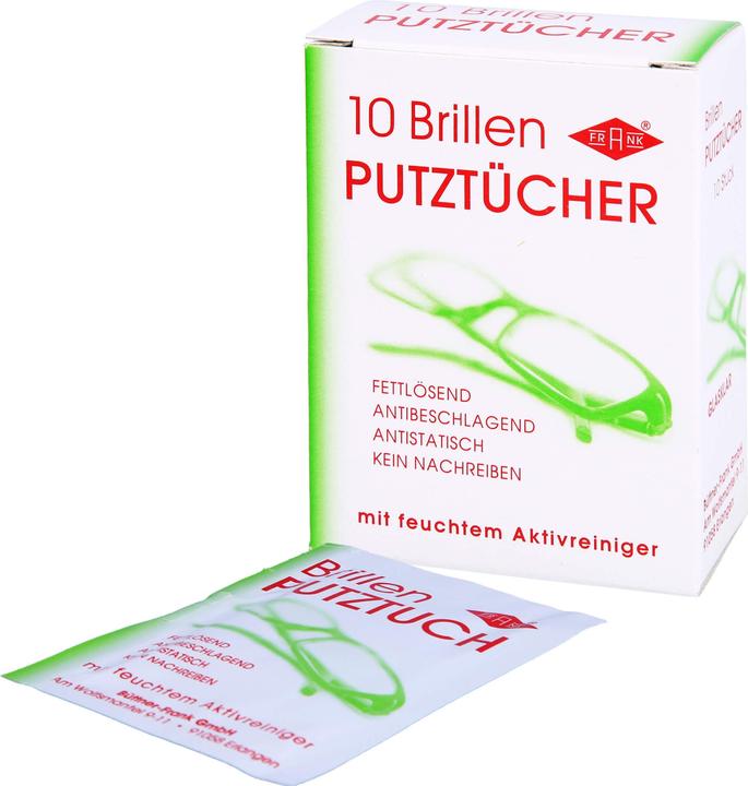 Actual product image BabyFrank Single spectacle cleaner Fra, 10 pcs TUE