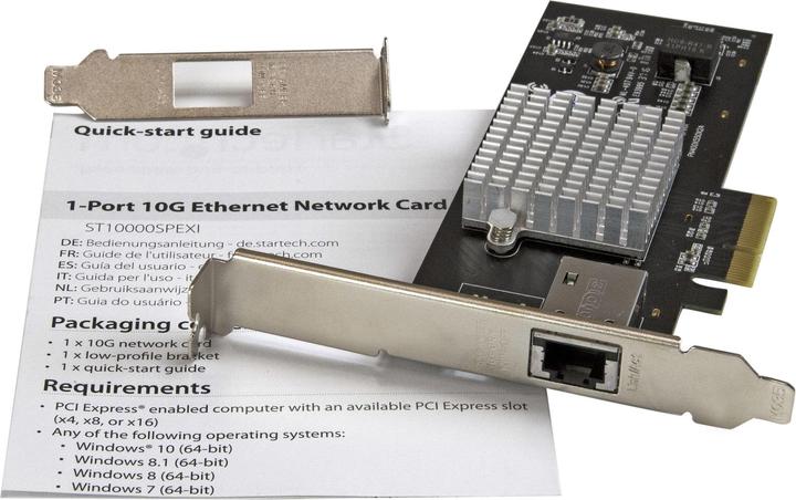 Immagine prodotto StarTech PCI Express 10G Network Card (Ethernet, RJ45)