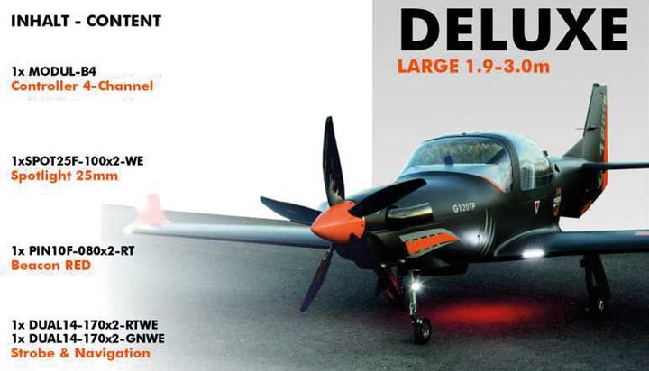 Actual product image Unilight DELUXE-Large Beleuchtungsset
