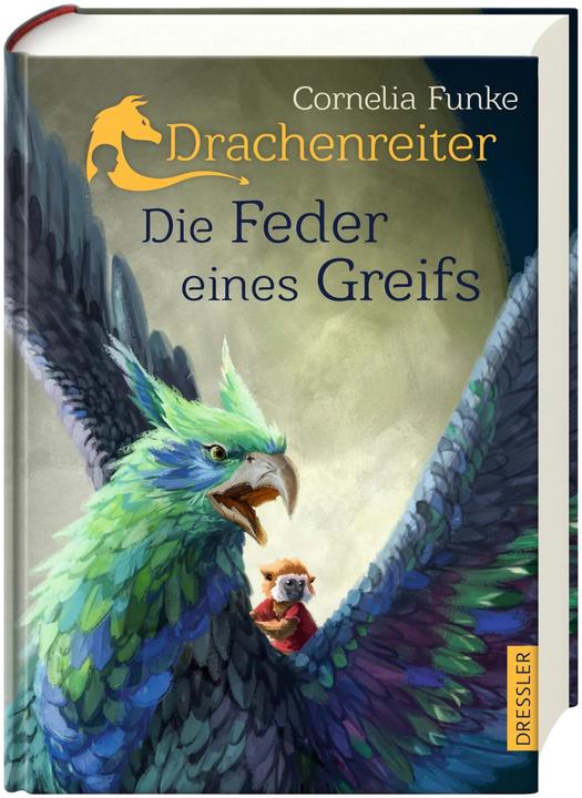 Actual product image Drachenreiter -Die Feder eines Greifs (German, Cornelia Funke, 2016)