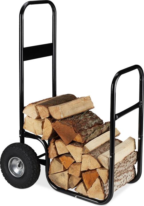 Relaxdays firewood trolley (53 x 69 x 107 cm)