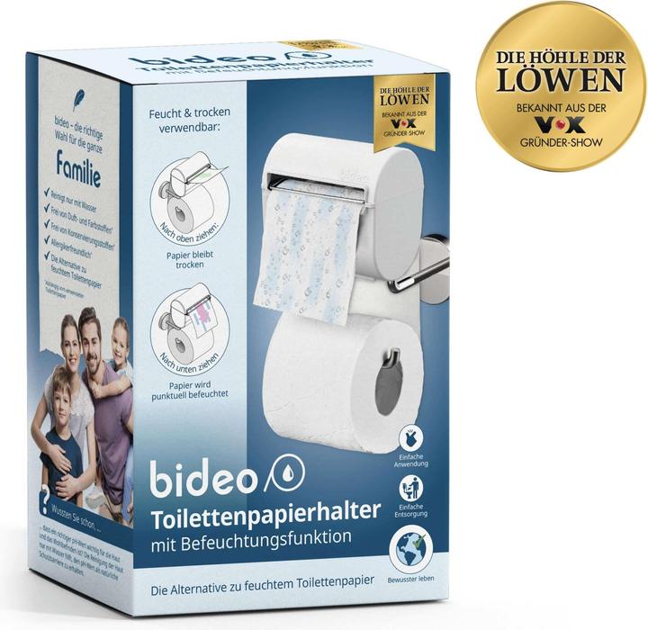 Produktbild Bideo Toilettenpapierhalterung mit Befeuchter