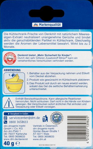 Actual product image dm Denkmit Fridge freshness