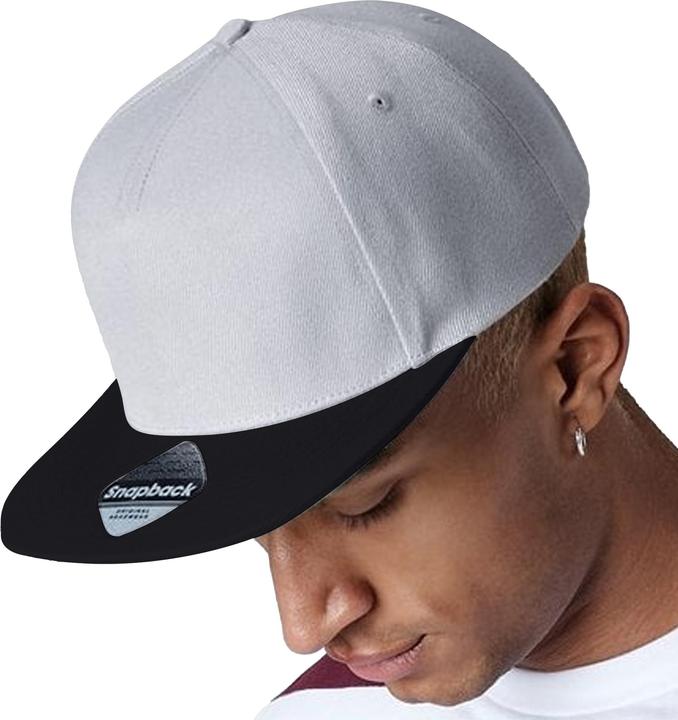 Actual product image Beechfield Snapback baseball cap (One size)