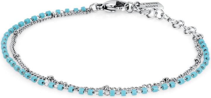 La Petite Story Friendship Armband (16 cm, Emaille, Edelstahl)