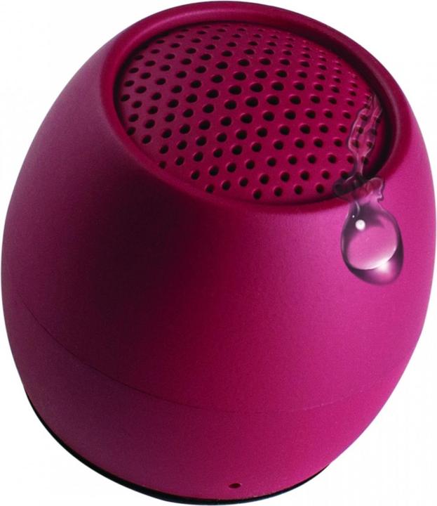 Produktbild Boompods Zero Bluetooth® Lautsprecher Freisprechfunktion, stossfest, Wasserfest Burgund (5 h, Akkubetrieb)