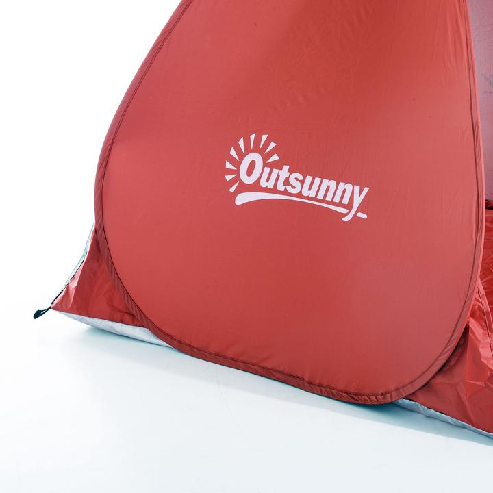 Produktbild Outsunny Pop-Up Zelt für 2 Personen (Wurfzelt, 0.80 kg, 2 Personen)