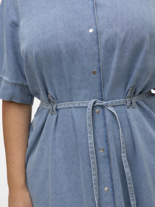 Actual product image Vero Moda VMCMELINDA Langes Kleid Jeanskleid (50)