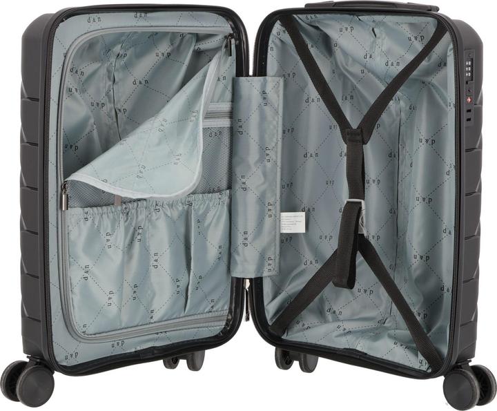 Image du produit D&N Travel Line 4100 4 roues trolley cabine S 54 cm (33 l, Bagage à main (jusqu'à 50l))