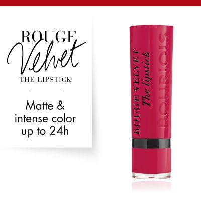Productafbeelding Bourjois Rouge Velvet De Lipstick (09 Fuchsia Botté)