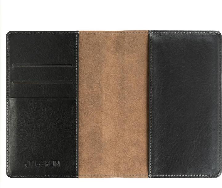 Actual product image JT Berlin Passport case Tegel black (Additional padding)