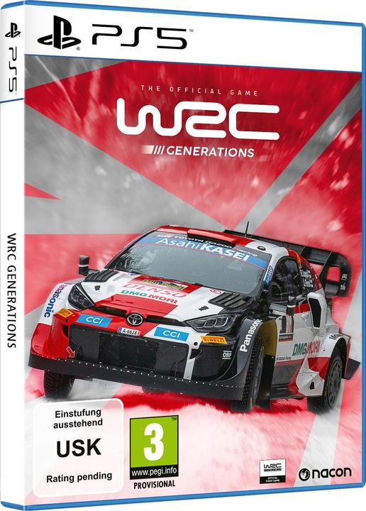 Actual product image Nacon Gaming WRC Generations (PS5, DE, FR)