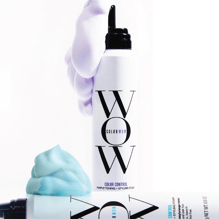 Immagine prodotto Color Wow Schiuma tonificante Colour Control Styling per capelli scuri (ue Toning + Styling Foam) 200 ml (200 ml, Agente schiumogeno)