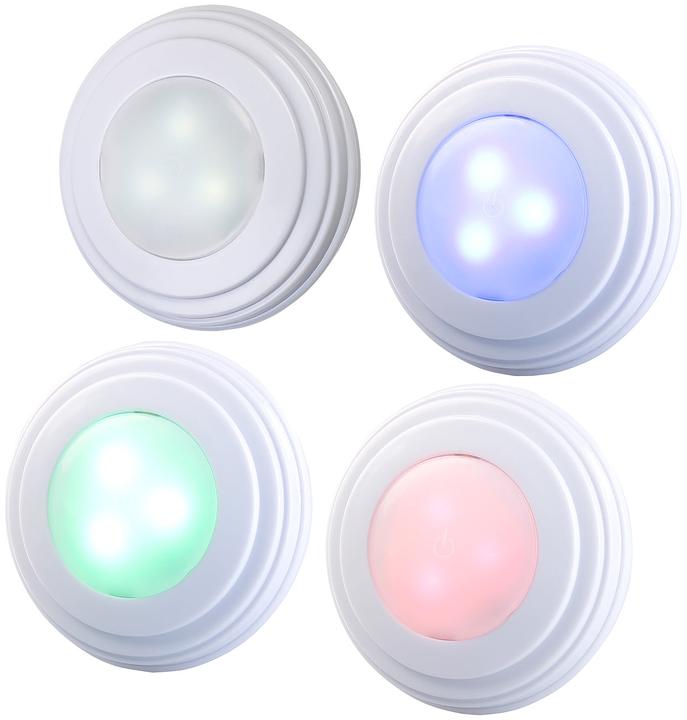 Immagine prodotto Lunartec Set di 4 estensioni per apparecchi sottopensile RGB+W LED (8 lm)