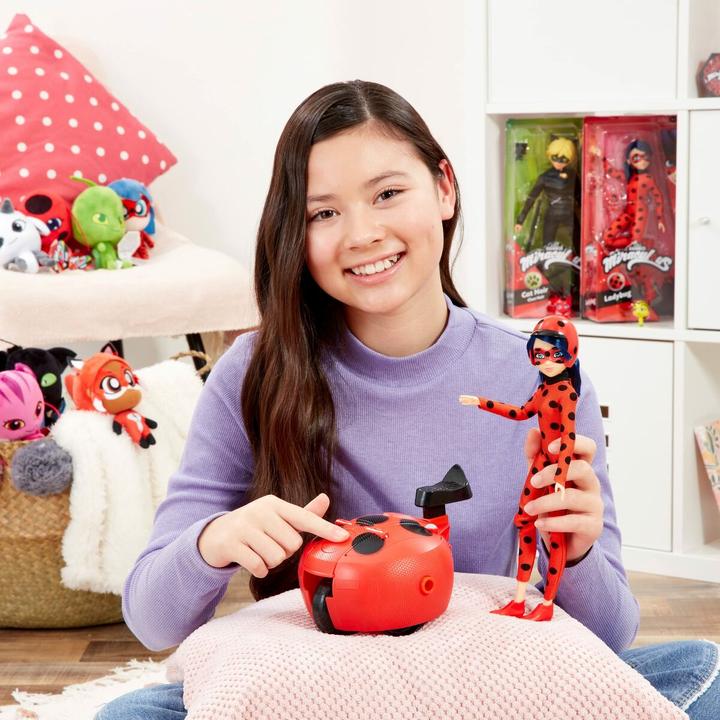 Actual product image Bandai Miraculous Ladybug Scooter with Doll
