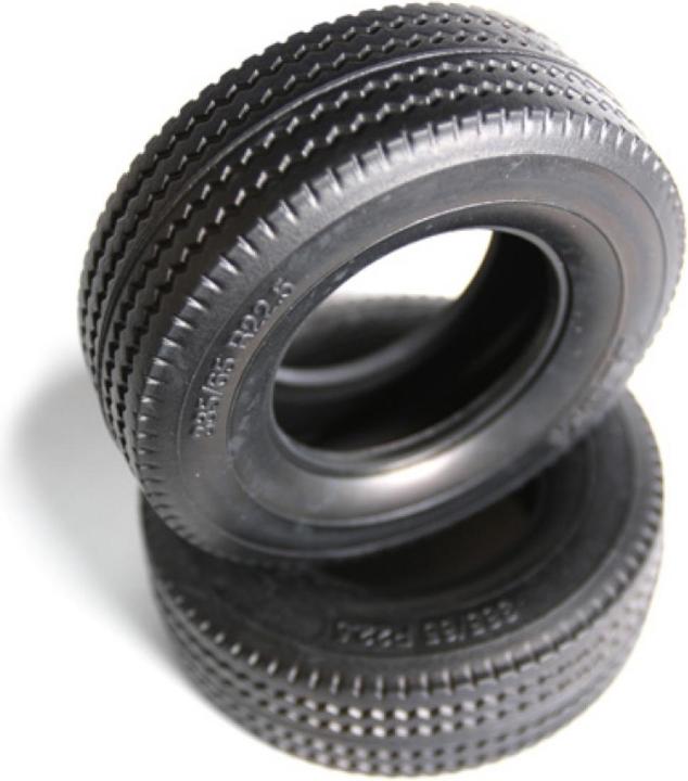 Actual product image Tamiya 1:14 Truck Tires 30 mm Roads