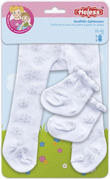 Actual product image Heless tights crystals size 35- 45 cm, ice crystals, with socks, from 3 years old