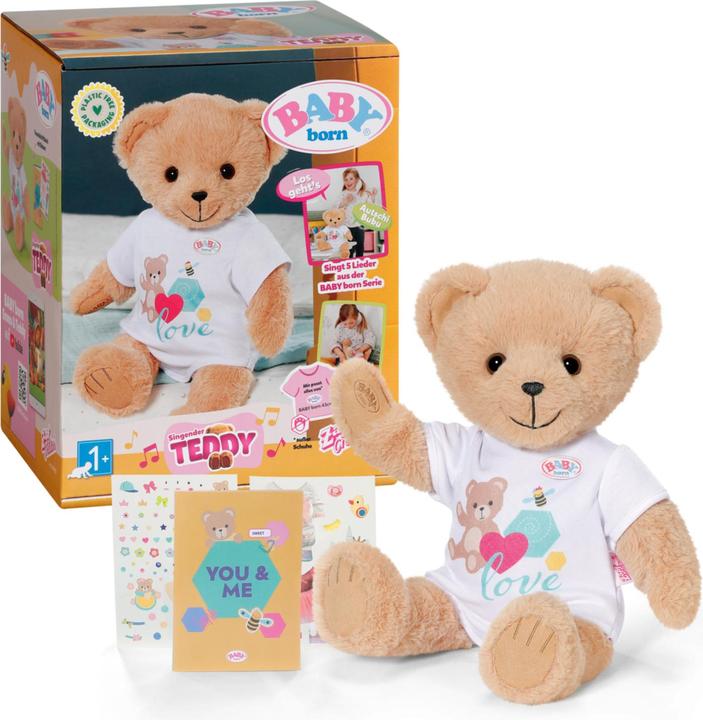 Image du produit Zapf Creation Zapf @BABY born Teddy chantant Allemand (43 cm)