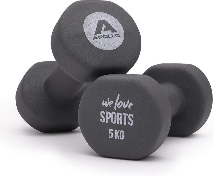 Produktbild Apollo Kurzhantel-Set für Krafttraining (2x5 kg)