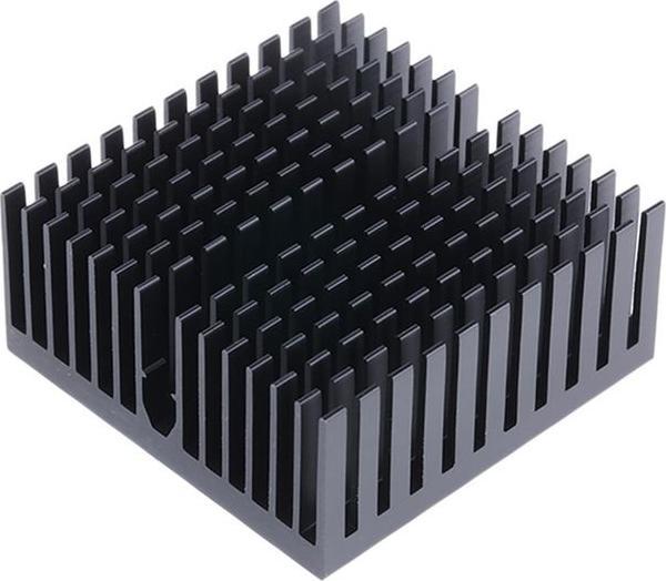 Rs Pro Dissipateur thermique 8.2K/W, 40mm x 40mm x 18mm, film adhésif