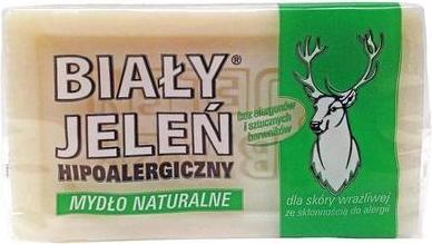 Actual product image Biały Jeleń POL WHITE JELEIN Natural bar soaps 150g&amp (Hard soap)