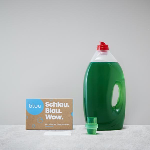Actual product image bluu Universal washing strips (60 Washing cycles, Washcloths)