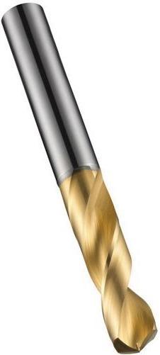 Actual product image Dormer Twist Drill DIN 6539 Type N R520 Nominal Ø 8.5 mm HM TiN DIN 6535 HA 2.5XD (8.5 millimetres)