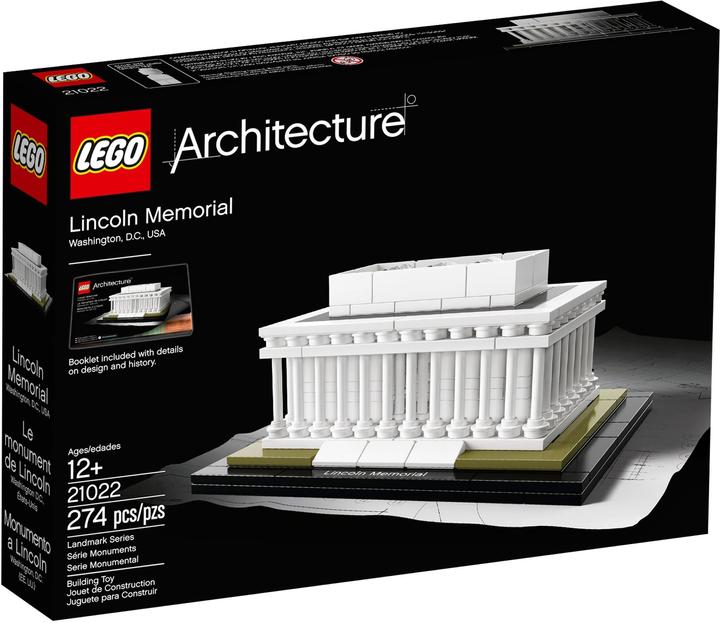 Actual product image LEGO Architecture Lincoln Memorial (21022, LEGO Architecture)