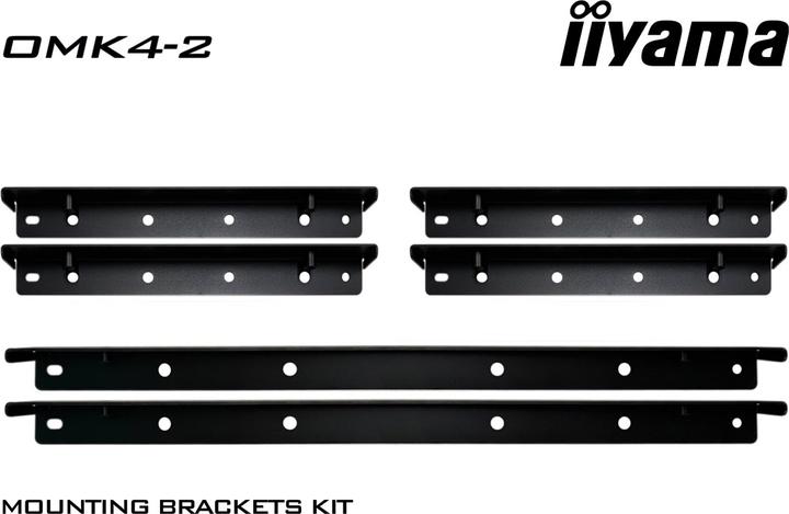 Produktbild iiyama Zubehör OMK4-2 Befestigungswinkel für TF5539UHSC