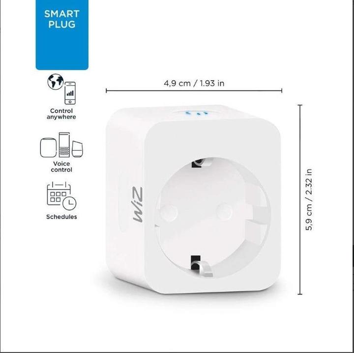 Actual product image Telekom Smart Home WLAN Plug adapter inside