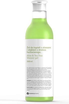 Botanicae Expressions BOTANICAPHARMA Tea Tree & Aloe Shower Gel żel do kąpieli Aloes i Olejek z Drzewa Herbacianego (500 ml)