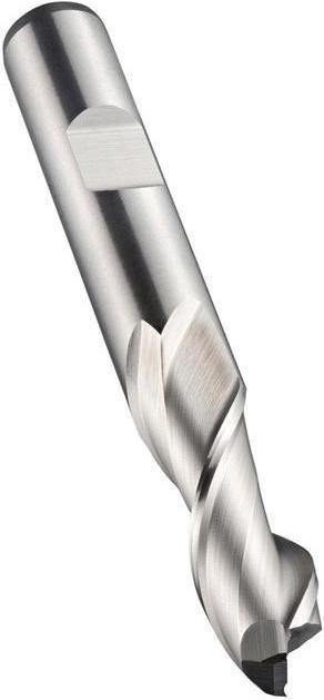 Image du produit Dormer Fraises à trou oblong DIN 844 K Ø nominal 10 mm HSS-E Brillant Nombre de dents 2