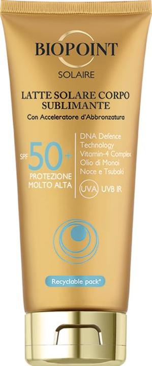 Immagine prodotto Biopoint Latte corpo sublimante SPF50+ 200ml (Latte solare, SPF 50, 200 ml)