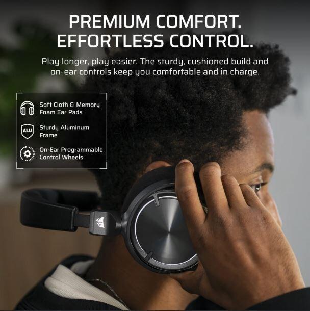 Actual product image Corsair Virtuoso MAX (Wireless, Cable)