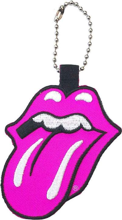 The Rolling Stones Classic Pink Tongue Schlüsselanhänger
