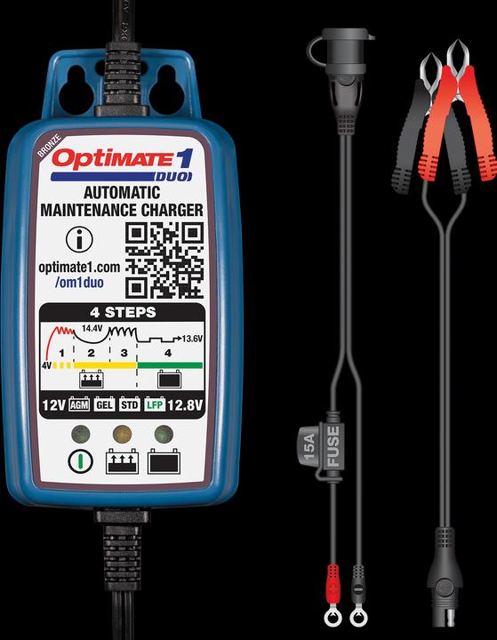 Image du produit Tecmate Optimate 1 Duo (12V, 0.60 A)