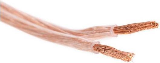 Cables SPEAKER WIRE - TRANSPARENT - 2 x 2.50 mm² - 100 m (100 m, 2.50 mm²)