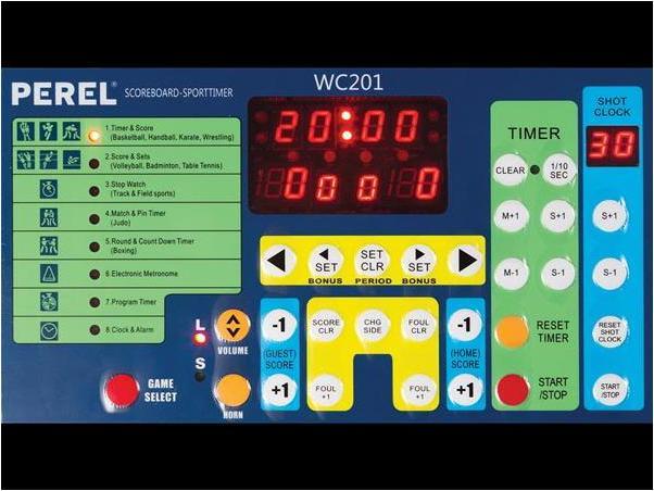 Productafbeelding Perel Scorebord/Sporttimer