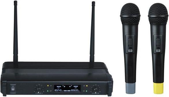Velleman Sistema Microfonico Wireless A Due Canali