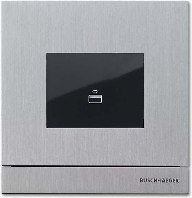 Produktbild Busch-Jaeger BJ 83100/72-660 Welcome Zutritts- kontrolle m.Transponder edelstahl (Schlüsselkarte)