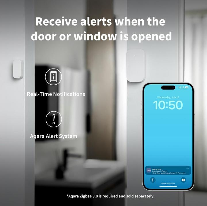 Actual product image Aqara Door & Window Sensor T1