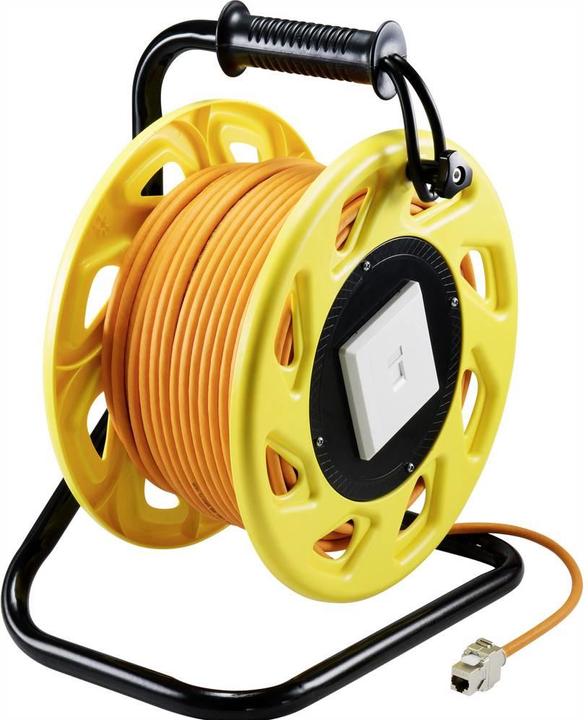 Produktbild Renkforce Netzwerk-Kabeltrommel CAT 7A S/FTP RJ 45 90 m (S/FTP, CAT7a, 90 m)