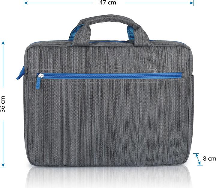 Produktbild Aplic Laptoptasche, Notebooktasche mit Zubehörfächern für Laptops bis 17,3" (43,9cm) aus Naturfliz (17.30", Universal)