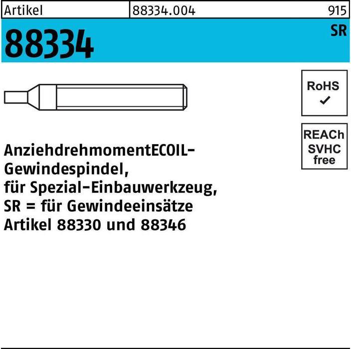Image du produit Amecoil Broche filetée R 88334 pour outil de montage SR M 12 / Nr.2 acier