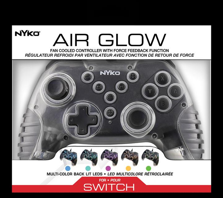 Immagine prodotto Nyko Air Glow Wired Controller For Switch (Switch, PS3)