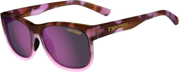 MGA Tifosi Brille Swank XL Pink Tortoise (1 Glas Rose 14,7% Lichtübertragung) (neu)