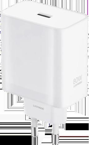 Actual product image OPPO SuperVOOC USB-A charger 80W White (80 W)